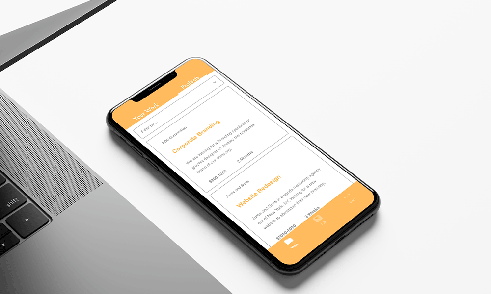 Ratoon app design by Dillon the Designer